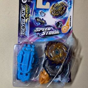 Beyblade Burst Surge Speedstorm Mirage Fafnir F6 Battling Top Set Kids Toy